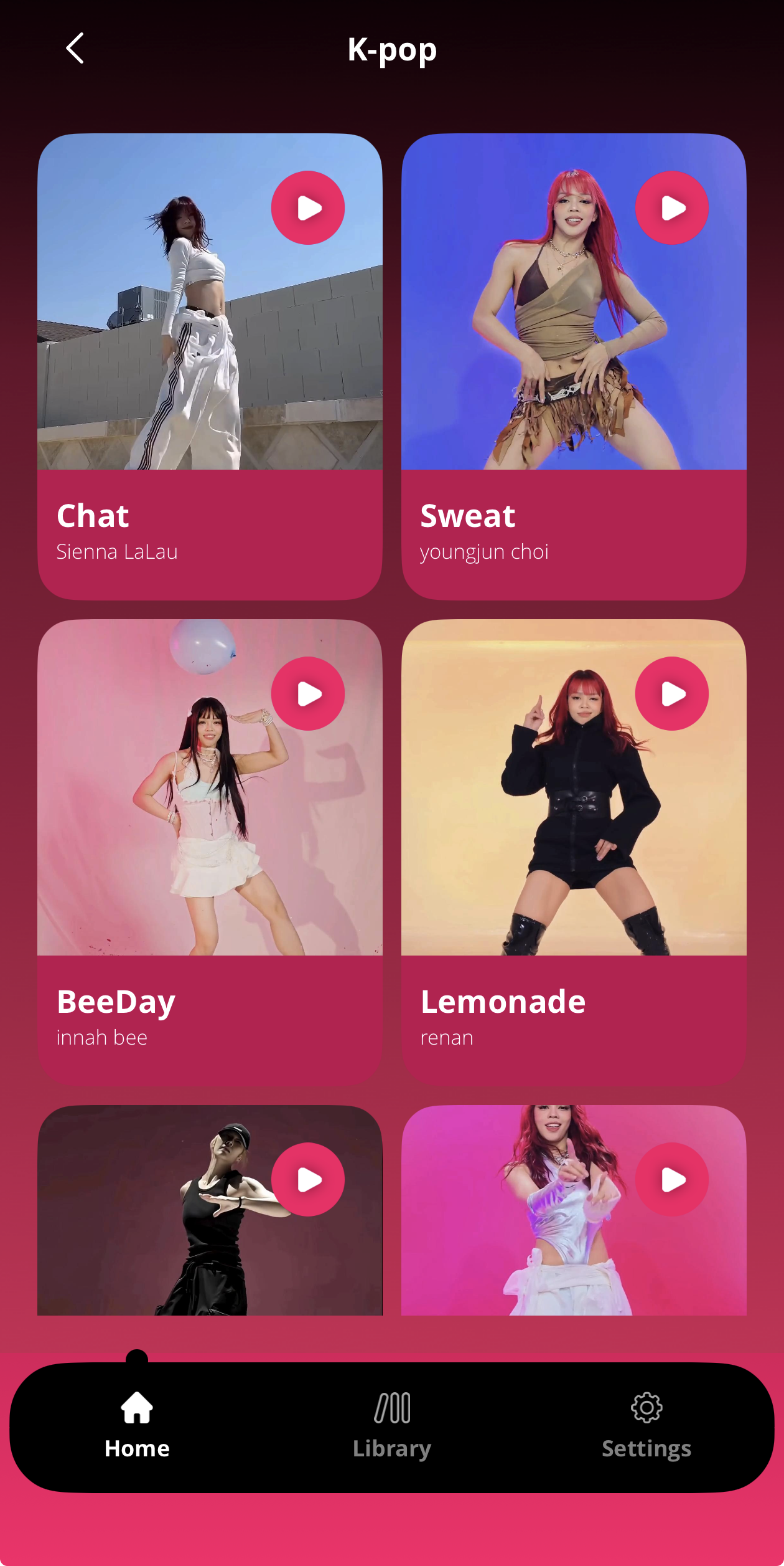 Beginner learning easy K-Pop dance choreography in Avonya