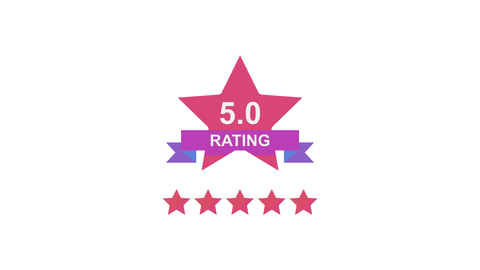 Over 100k 5-star ratings